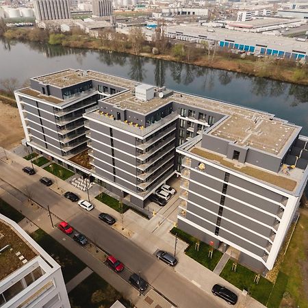 Rioca Hafeninsel Posto 8 Aparthotel Offenbach am Main Exteriör bild