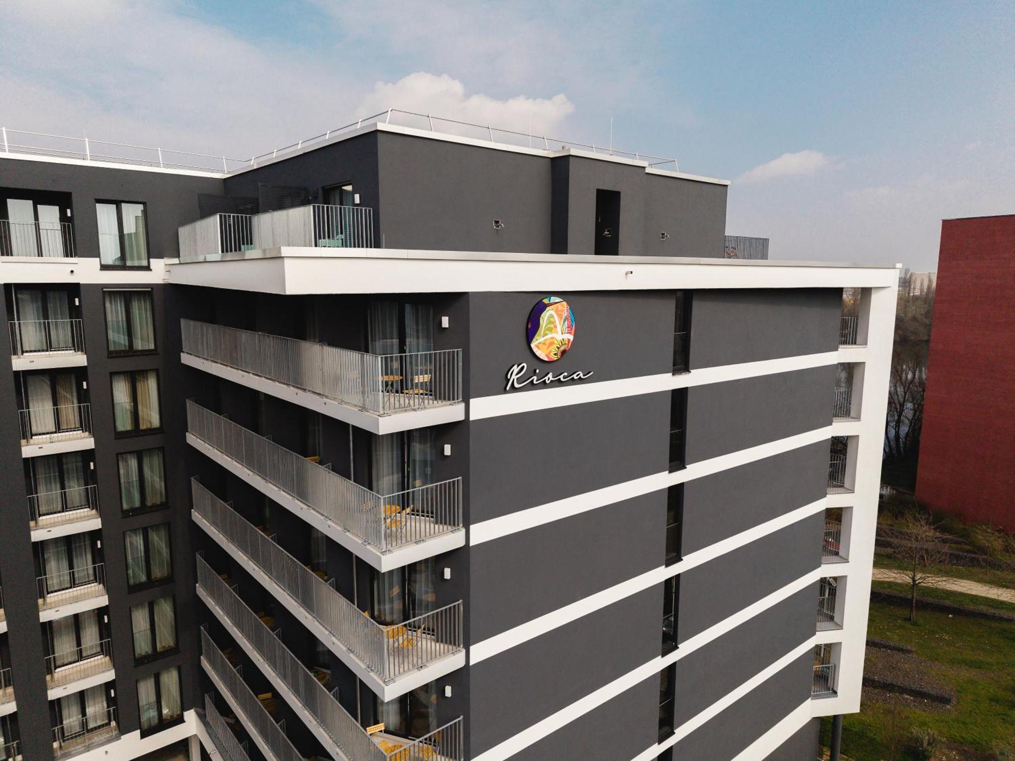 Rioca Hafeninsel Posto 8 Aparthotel Offenbach am Main Exteriör bild